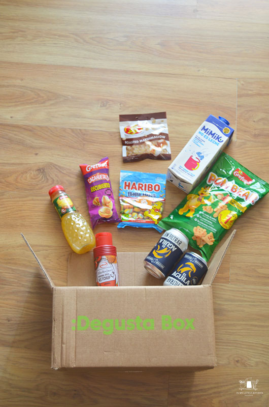 Contenido de la degustabox de Agosto